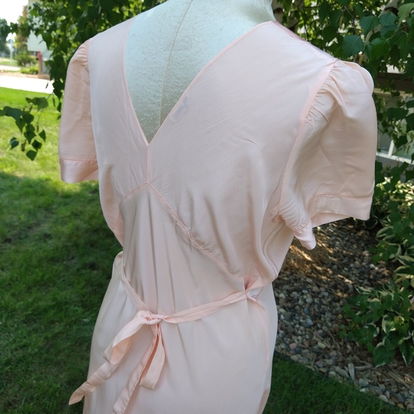 stunning VINTAGE GLAMOUR NIGHTGOWN M - Picture 6 of 7